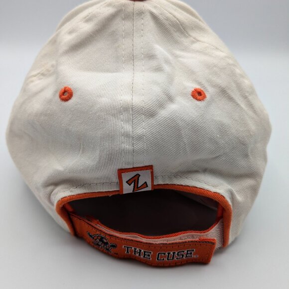 Syracuse University Hat Zephyr White Cotton "The Cuse" on Closure - Picture 4 of 11